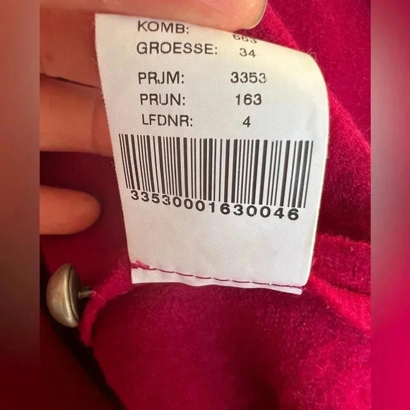 Vintage GEIGER Wool Cardigan Women’s Sz 34 / XS-S Made In Austria 🇦🇹 - Picture 9 of 11